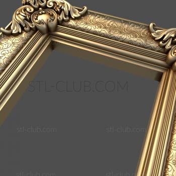 3D model Baroque style (STL)